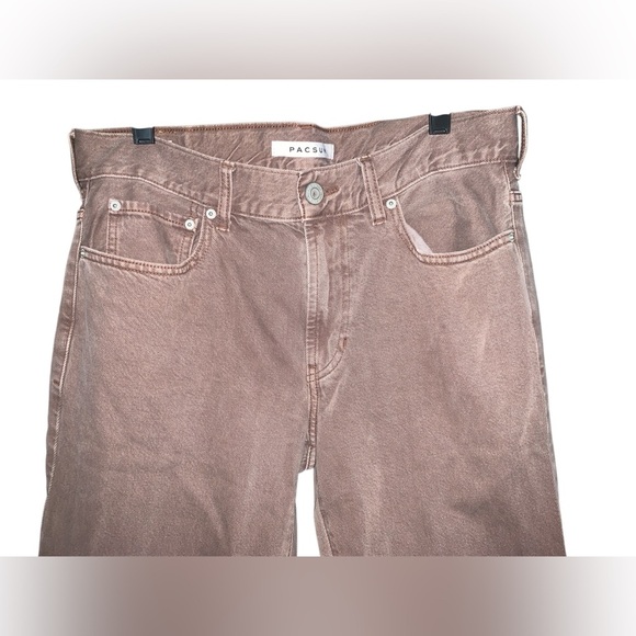Pacsun Mens Brown Skinny Jeans 100%‎ Cotton Size 32/32 - Picture 2 of 5